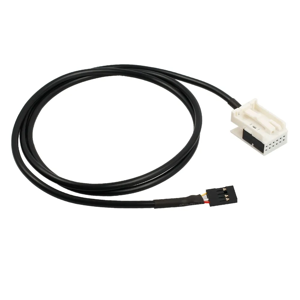 AUTOUTLET AUX в гнездо переключатель кабель для VW Golf Sagitar Jetta MK5 MK6 RCD 510 310+ 300+ AUX штекер AUX удлинитель