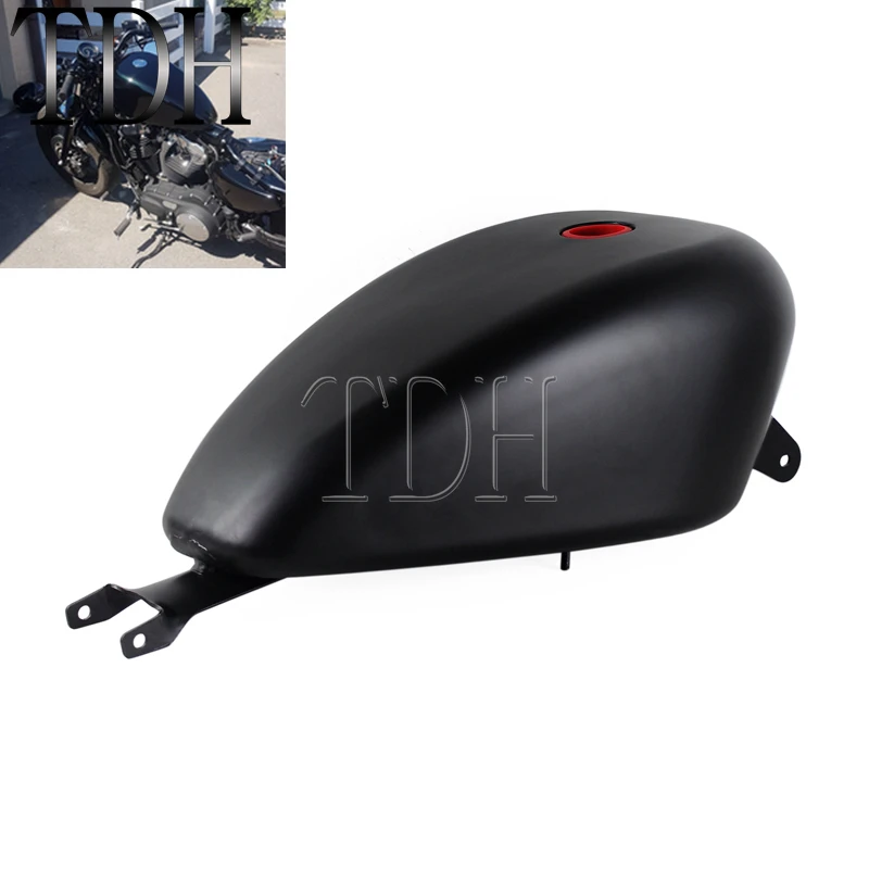 Мотоциклетный черный бензиновый бак для Harley Sportster XL1200 XL883 XL 883 1200 2004 2006 3 галлонов