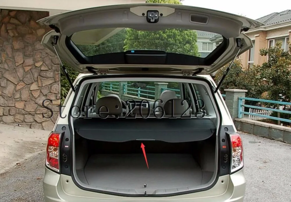 Для Subaru Forester 2008 2009 2010 2011 2012 Автомобильный задний багажник защитный щит грузовой