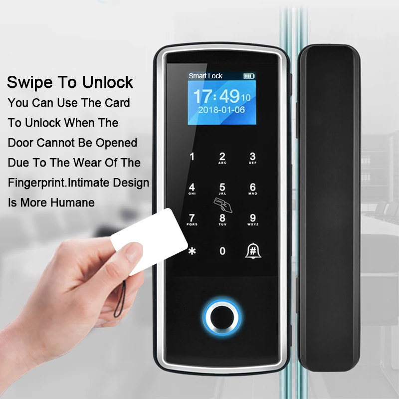 OULET биометрическое интеллектуальное стекло биометрический дверной замок