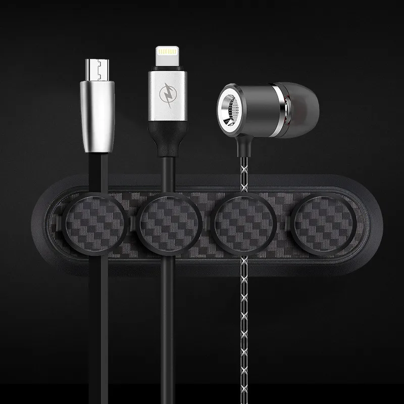 4 шт. магнитный Органайзер из углеродного волокна | Автомобили и мотоциклы