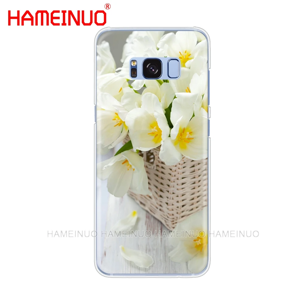 HAMEINUO цветы орхидеи красочный чехол для сотового телефона Samsung Galaxy S9 S7 edge PLUS S8 S6 S5 S4