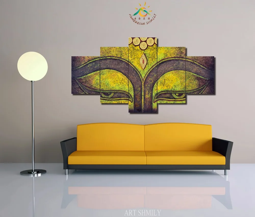 3 4 5 шт. Будды уход за кожей лица современный настенный художественный принт