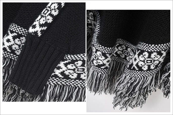 Женский вязаный свитер с бахромой Новинка осени 2018 корейский Свободный