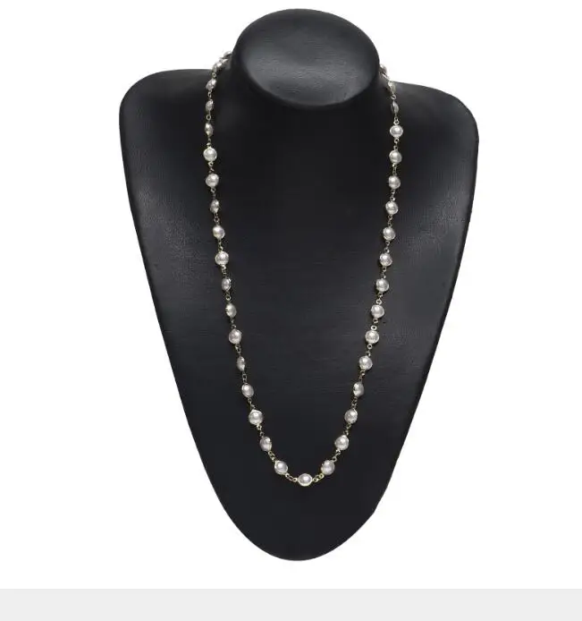 Гладкий минималистичный жемчуг 70 см цепочка для очков с цепочкой | Аксессуары