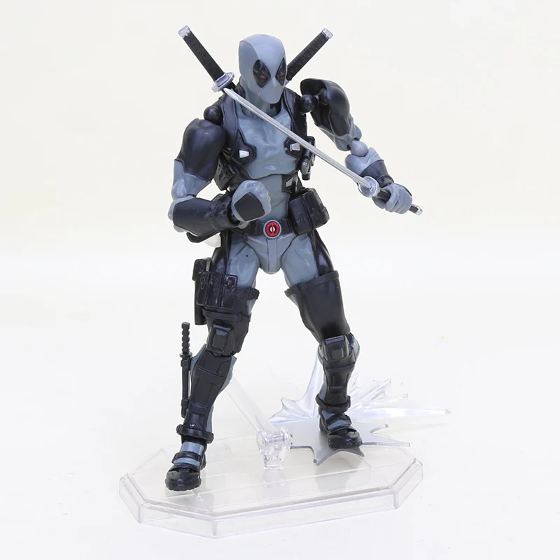14-16 см игрушки Marvel Revoltech серия Мстители эндгейм супергерой Дэдпул Человек-паук Веном Росомаха Карнаж Figma модель куклы