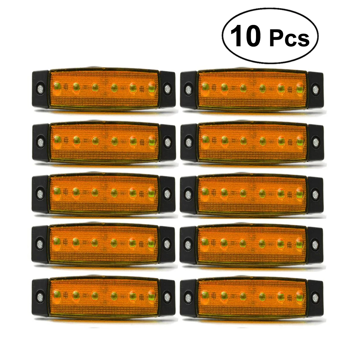 10 шт. 24 в 6 LED Трейлер багажник задний фонарь Замена светодиодный сигнал поворота