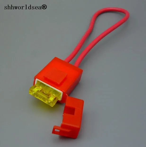 Shhworldsea Бесплатная доставка 10 шт./лот керамический средний автомобильный держатель предохранителя и автомобильный патрон предохранителя для среднего предохранителя