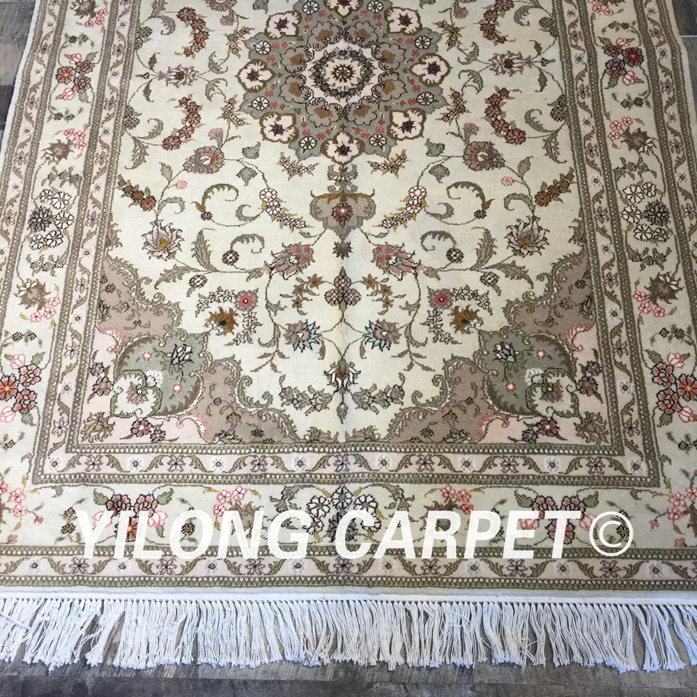 Бледные Коврики ручной работы Yilong 4 'x 6' высокое качество удобное искусство