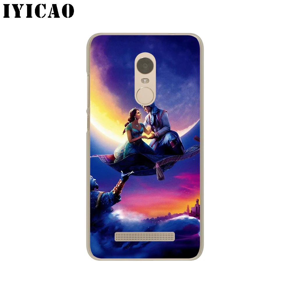 Жесткий чехол с мультипликационным принтом IYICAO Aladdin для Redmi 8A 6A 4A S2 Note 7 3 4 4X 6 5 Pro 5A
