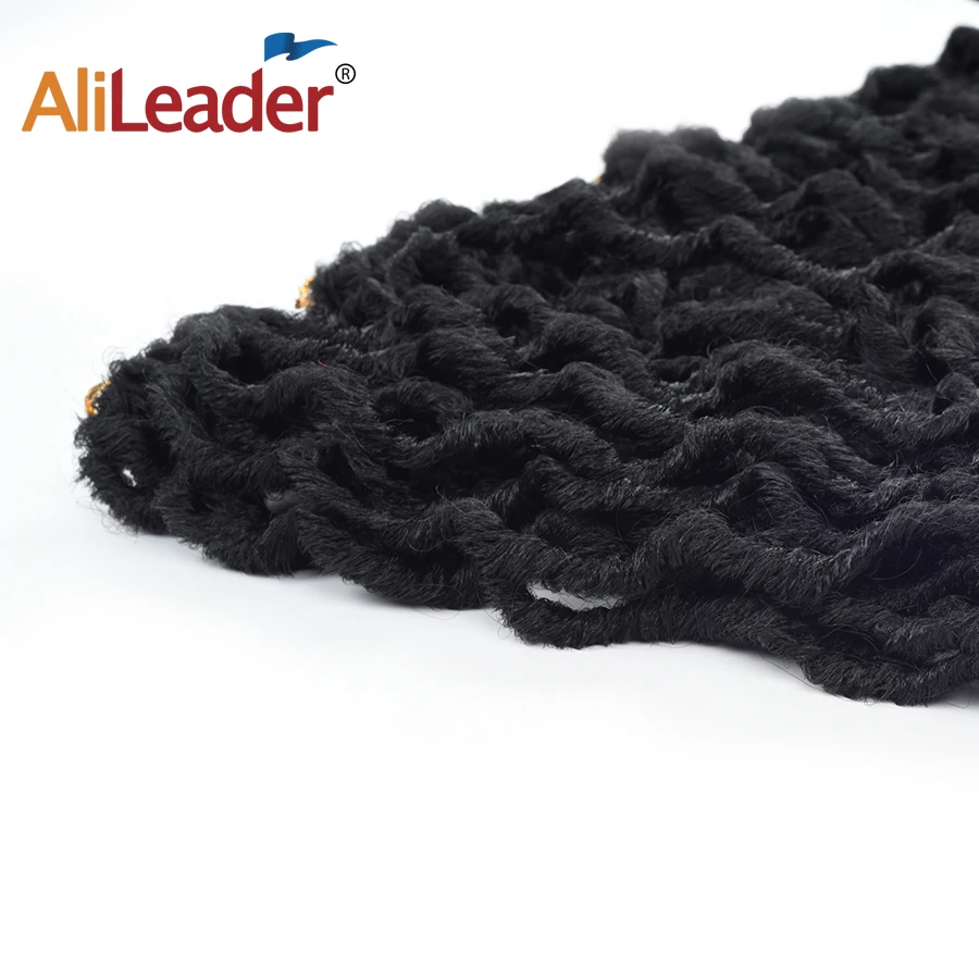 Alileader 12 дюймов искусственные локоны вьющиеся вязаный крючком косы синтетические