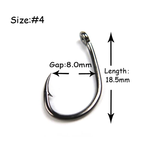 100pcs de alto carbono de aço preto ganchos de pesca bardos de peixes carpa anzuelos