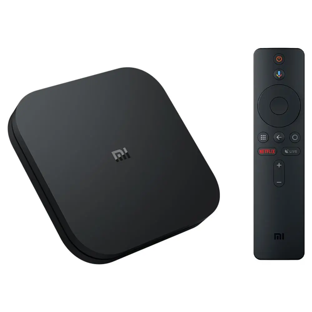 Глобальная версия оригинальной Xiaomi Mi Box S 4 Android 8 1 4K четырехъядерный Смарт ТВ