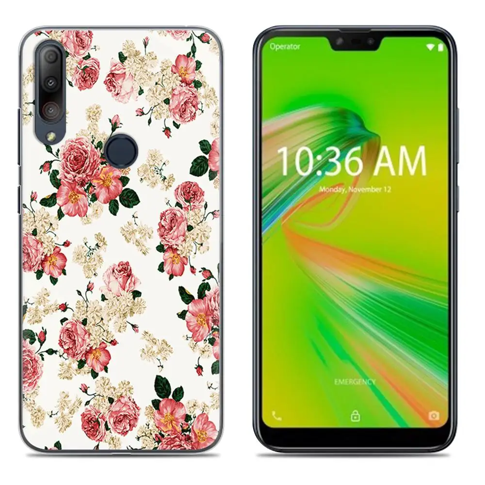 7 Мягкий чехол для телефона для Asus Zenfone Max Shot(ZB634KL), 6,26 дюймов, цветной, окрашенный, ТПУ, силиконовый чехол, милый дизайн, прозрачный чехол - Цвет: 7