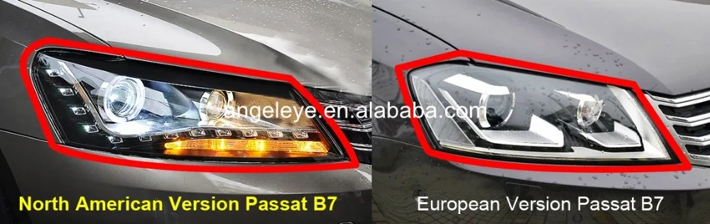 Фары для Volkswagen Magotan Passat B7 2011-2014 года светодиодный ная фара LD V1 | Автомобили и