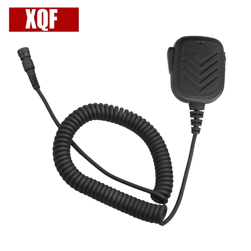 XQF IP54 динамик микрофон для Yaesu Vertex радио VX 8R 8DR 8 8E|speaker microphone|vertex microphoneyaesu microphone |