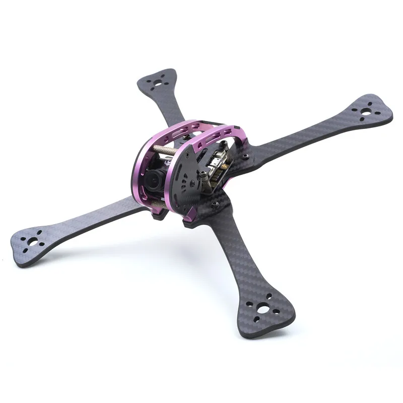 Geprc gep LX Леопард фиолетового и зеленого цветов издание LX5 220 мм FPV Racing Frame 4 руку с PDB 5
