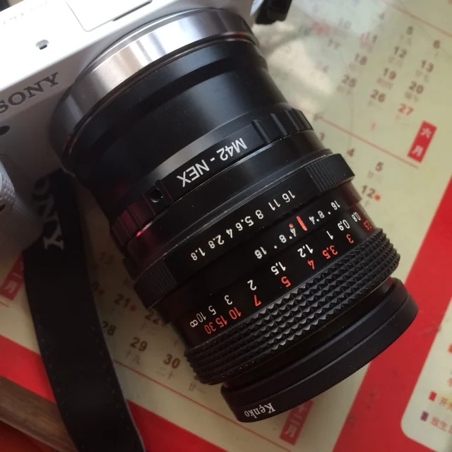 Адаптер для объектива кольцевой M42 NEX резьбовой объектив Sony NEX3 NEX5 NEX6 5R 5T 5N NEX7 A5100 A6000