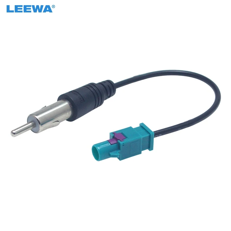 Автомагнитола LEEWA 1 шт. Адаптер для установки fm радио/AM антенны Volkswagen/BMW/Audi/Porsche/Mini