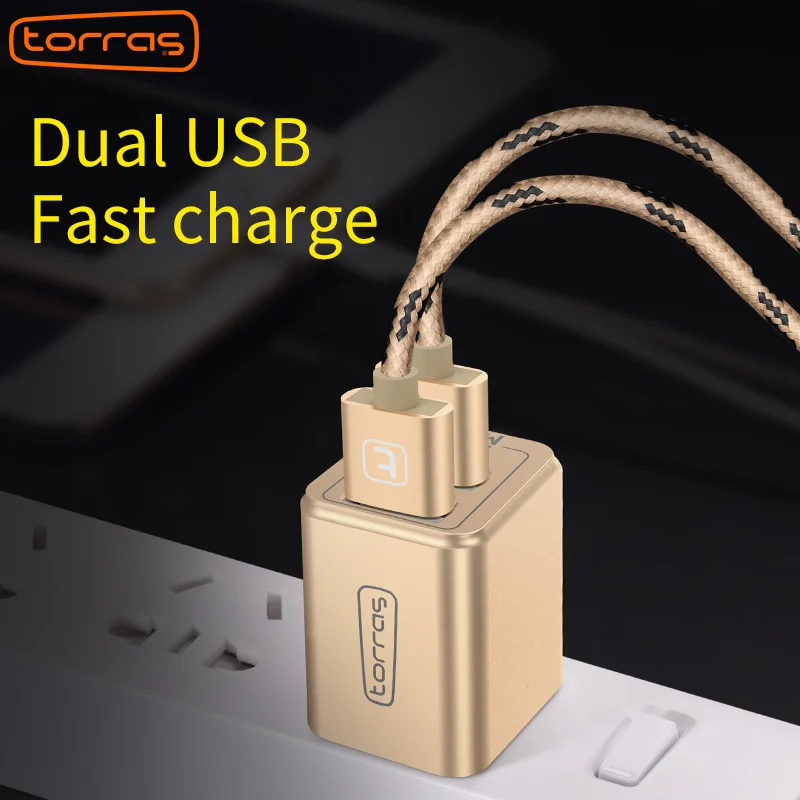 TORRAS новые Каррегадор portátil USB стены зарядное устройство 5V2. 4A универсальный