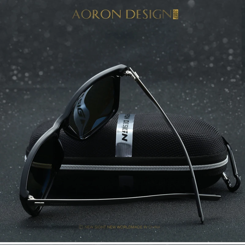 Солнцезащитные очки AORON A387 мужские/женские алюминиевые зеркальные солнечные с