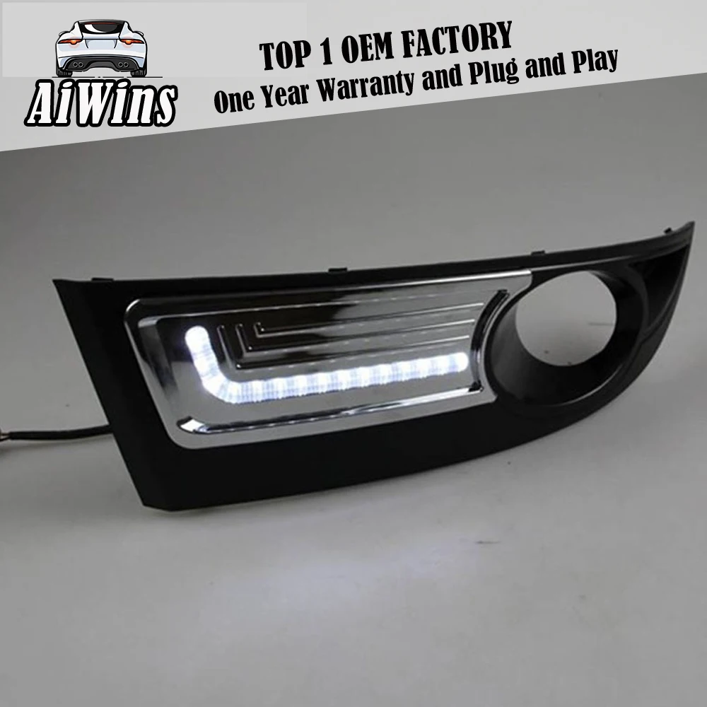 Aiwins 2 шт. 12 в 6000 К светодио дный LED DRL дневные ходовые огни чехол для Chevrolet Epica 2012-2008