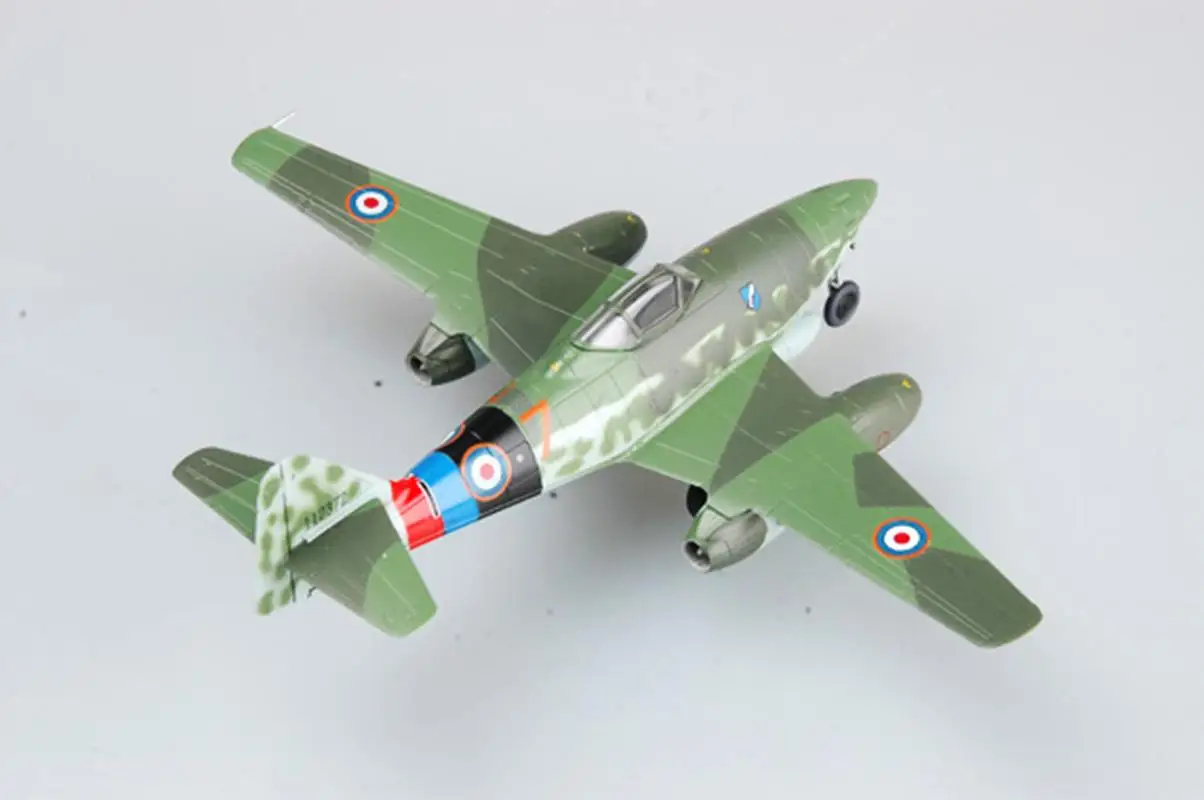 WW2 Немецкий Me 262 A 1a желтый 7 Великобритания захватили самолет без литья под