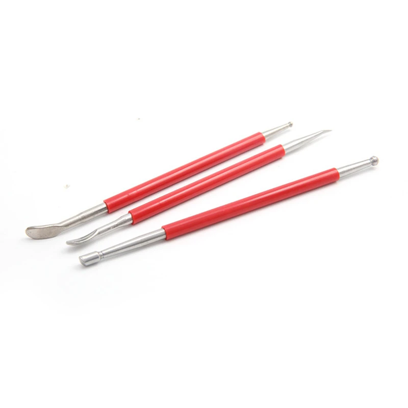 3 шт./компл. искусственная ручка для скульптуры кожаная рукоделия резьба по