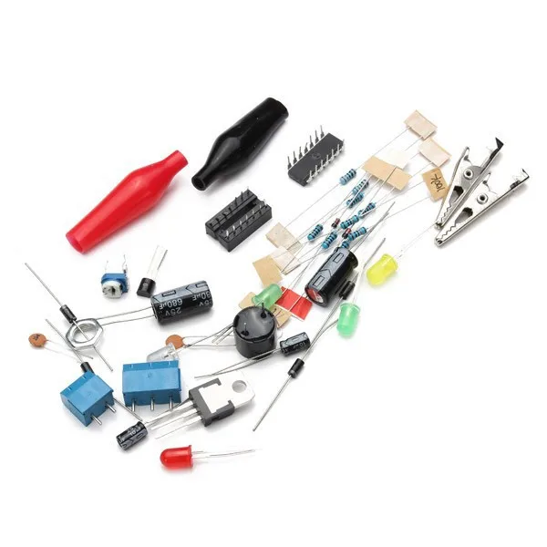 2016 NEW DIY Kit LM317 Adjustable Regulated Voltage Step-down Power Supply Suite Module | Электронные компоненты и
