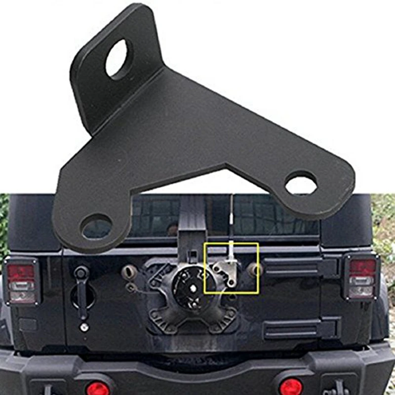 1 комплект для Jeep запасная шина CB антенное крепление 2007 2015 Wrangler Jk 2/4 задняя дверь