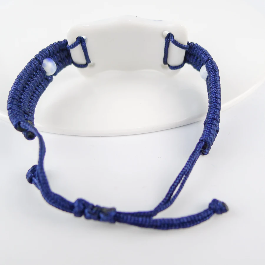 Freehand эскиз искусство керамические браслеты ручная вязка китайский пейзаж