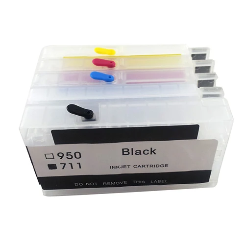 

einkshop Empty For HP 711 711xl Refillable Ink Cartridge for HP DesignJet T520 T120 Printer T120 T520 Printer Ink Cartridge
