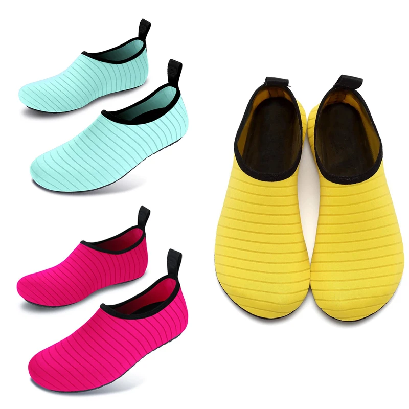 

Skin Sock Barefoot Aqua Water Shoes Summer Beach zapatos Unisex Outdoor Breathable Soft Lovers Couples Slip-on Shoes Men Women