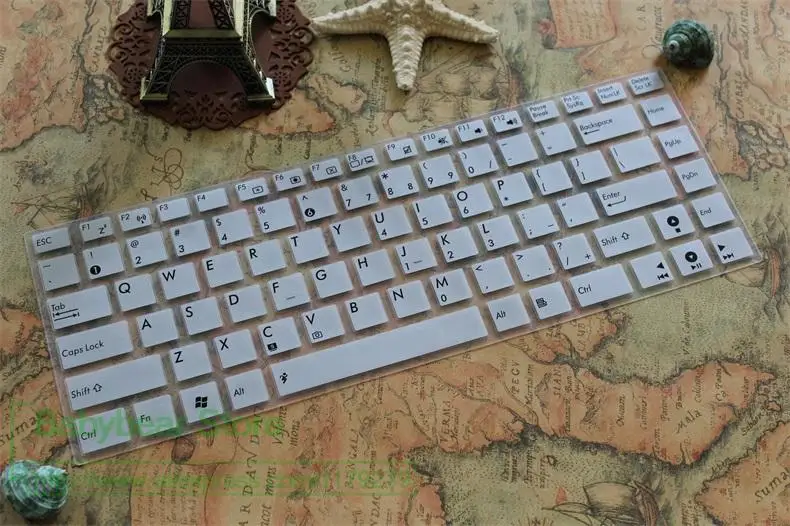 Новый силиконовый чехол для клавиатуры ноутбука Asus U30 U31 U33 U35 U36 U40S U41 U43 U45 U45J U46 U47 UL80