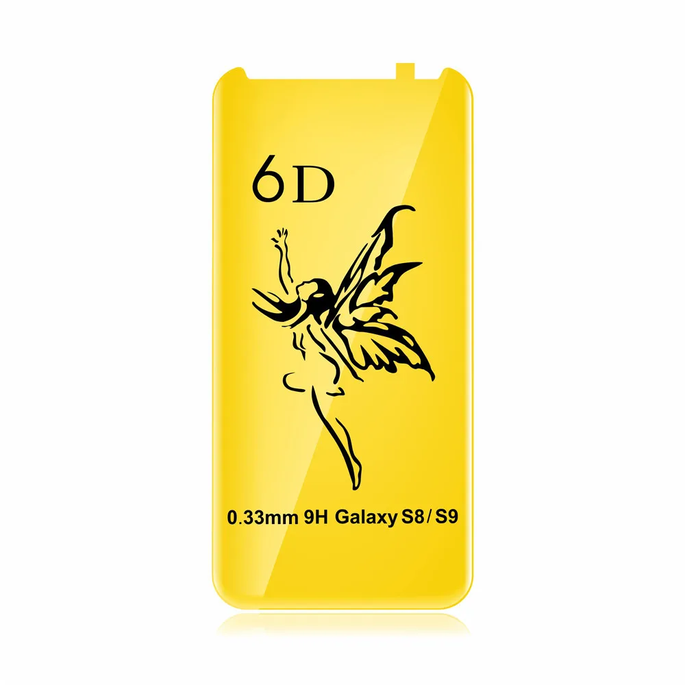 For Galaxy S9 Vothoon закаленное стекло для samsung Galaxy S8 S9 Plus Note 8 9 6D полный клей изогнутый экран протектор стекло(не полное покрытие - Цвет: For Galaxy S9