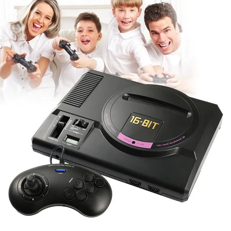 DataWolf HD игровая консоль высокого разрешения HDMI tv Out для SEGA MEGA Drive Simulator MD с