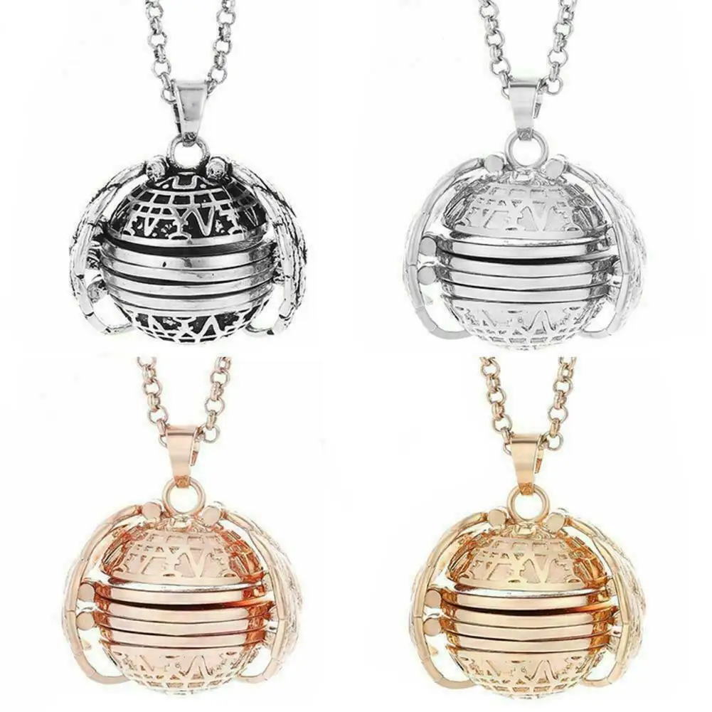 5 слоев расширяющийся фото медальон ожерелье форма Крыло ангела мемориальные