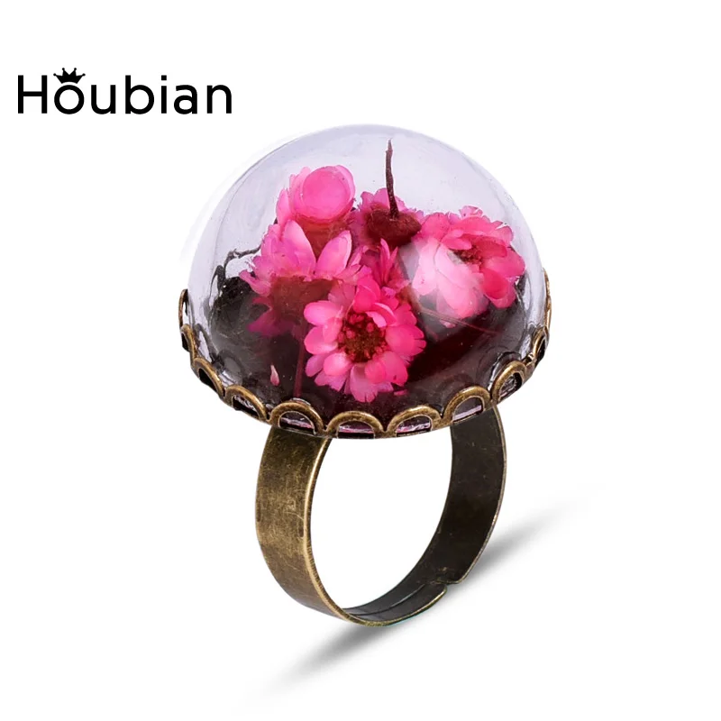 Женский винтажный букет украшение в виде сухих цветов для вечеринки 2017|flower ring|ladies