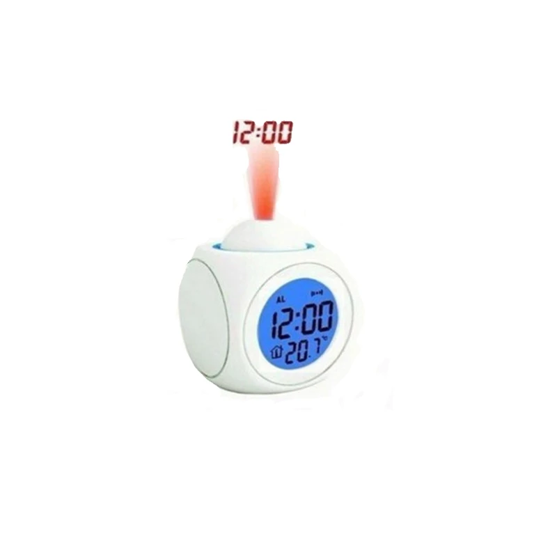 Многофункциональные часы будильник с проекцией и ЖК дисплеем|alarm clock|alarm clock