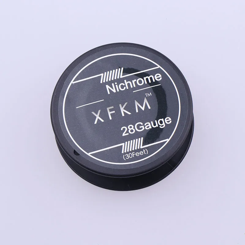 XFKM NI80 10 м/рулон провода для электронной сигареты RDA нагревательные провода нихрома предварительно построенные катушки нагревательные катушки провода для RDA RBA Атомайзер - Цвет: 28
