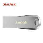 SanDisk USB 3,1 флэш-накопитель 256 ГБ 128 Гб 64 ГБ 32 ГБ 16 ГБ CZ74 150 Мб USB 3,0 Металлический U-диск Флешка для компьютера