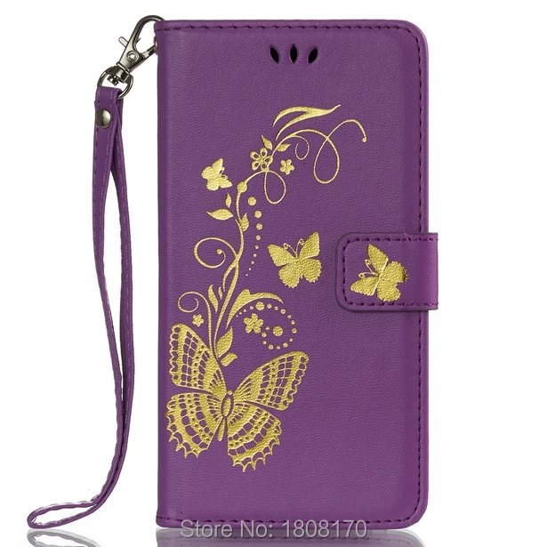 Кожаный чехол кошелек C ku Butterfly для Samsung Galaxy S9 Plus J2 Pro 2018 NOKIA 2 7 9 6 подставка 1