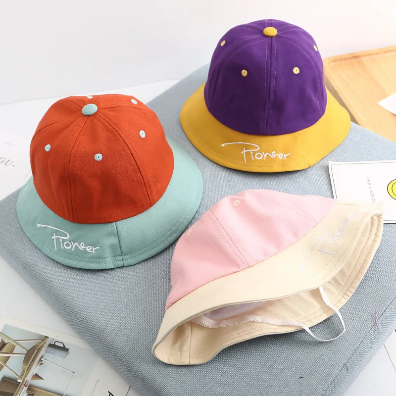 Детская шапочка для умывальника летняя защиты от солнца милая детская в рыбацком