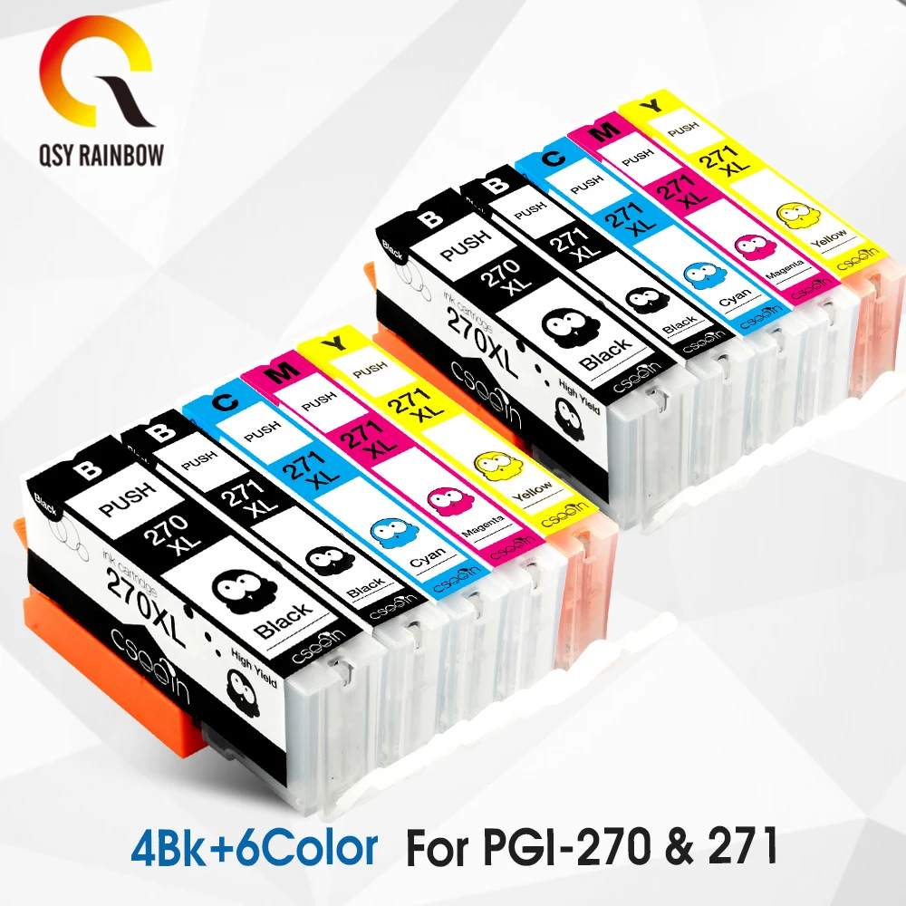 10PK PGI-270 PGI 270 CLI 271    canon PIXMA MG5720/MG5721/MG5722/MG6820/MG6821/MG6822/MG7720