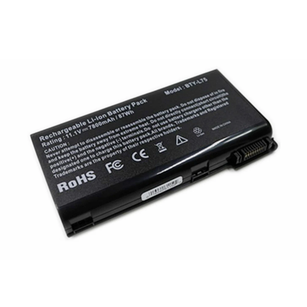 

5200mAh for MSI Laptop battery BTY-L74 BTY-L75 MS-1682 A5000 A6000 A6200 CR600 CR610 CR620 CR700 CX600 CX700 91NMS17LD4SU1