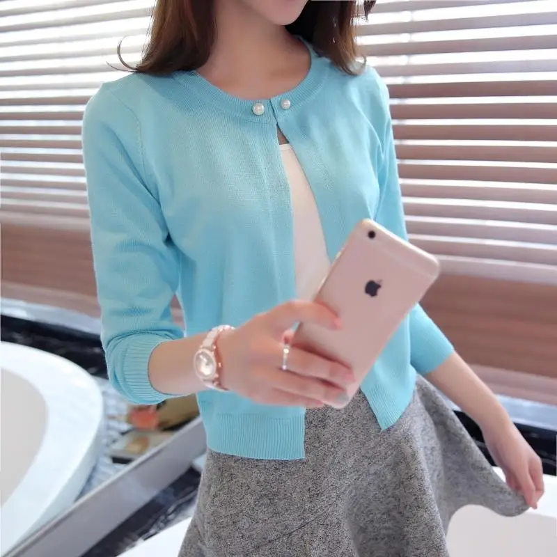 Женское платье-кардиган в Корейском стиле НОВАЯ тонкая цветная шаль