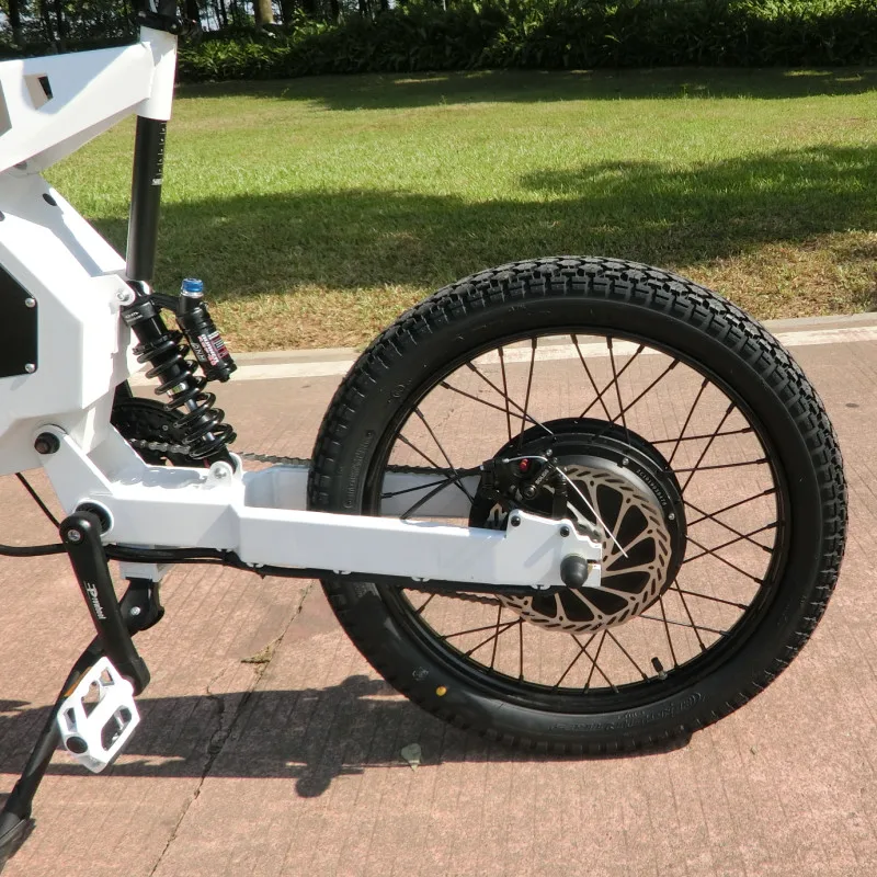 72V3000W5000W Plus Stealth Bomber Электрический велосипед eBike e Bike с литий ионной батареей 30