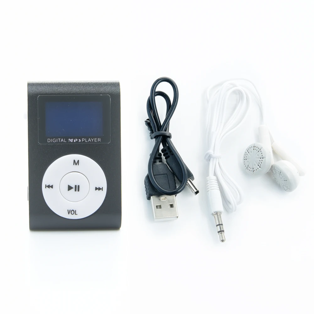 Wihoo ЖК экран MP3 плеер клип бег спорт музыкальный walkman Портативный Музыка Поддержка