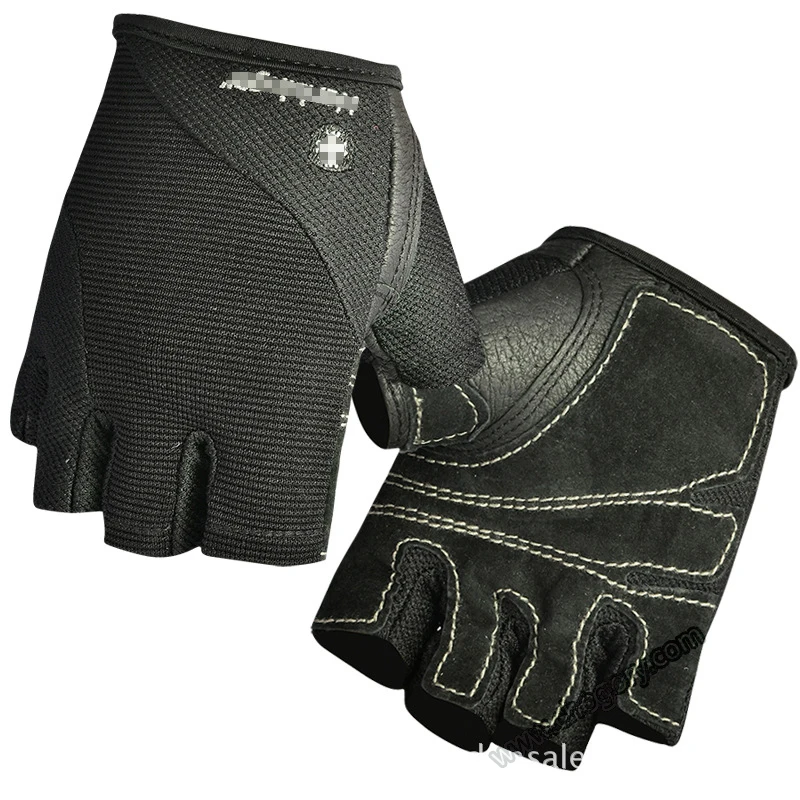 Лучшие перчатки для велоспорта с половинным пальцем высококачественные черные