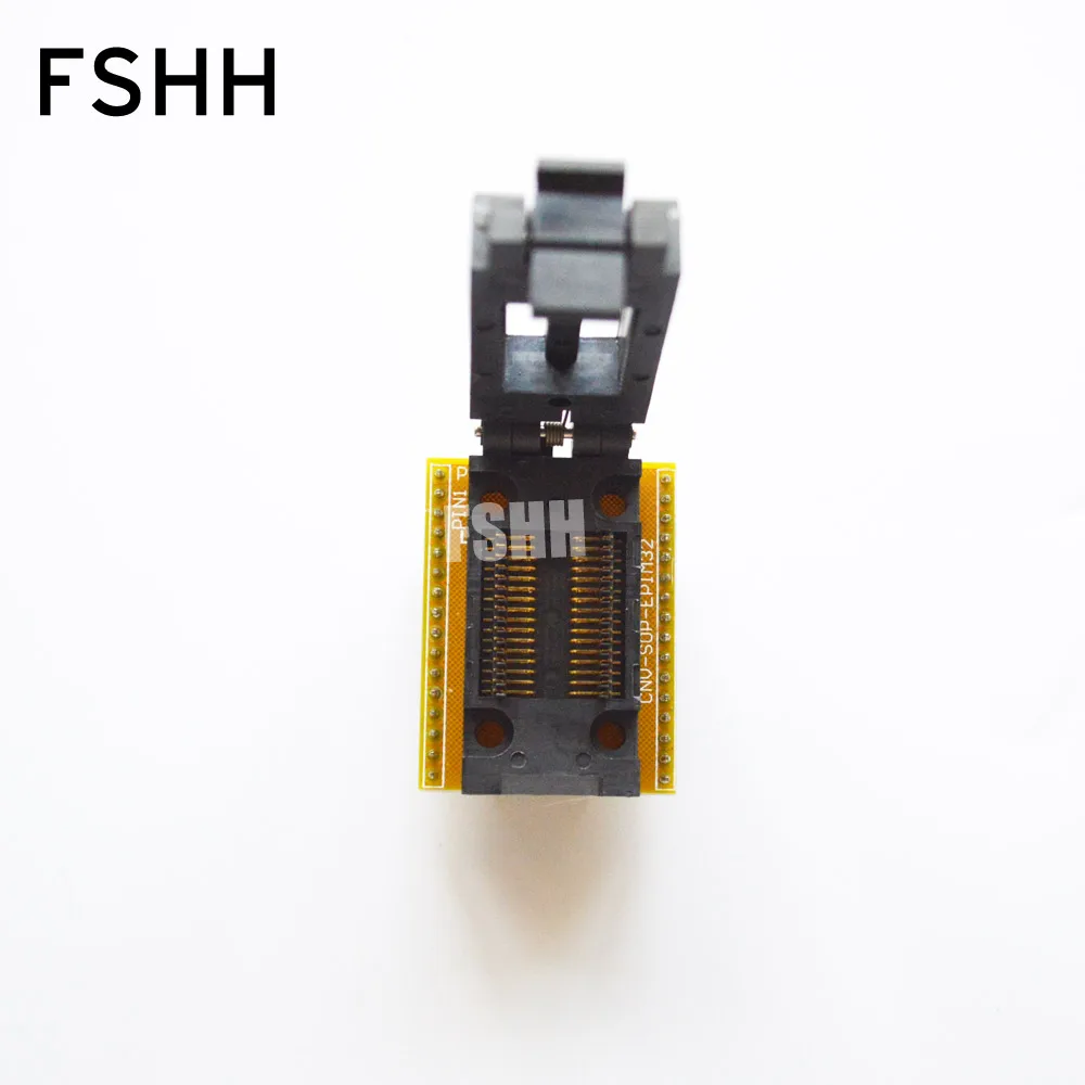 FSHH SOP32 к DIP32 программатор адаптер FP32/SOIC32 ic тестовая розетка Ширина = 14 2 мм|adapter|adapter
